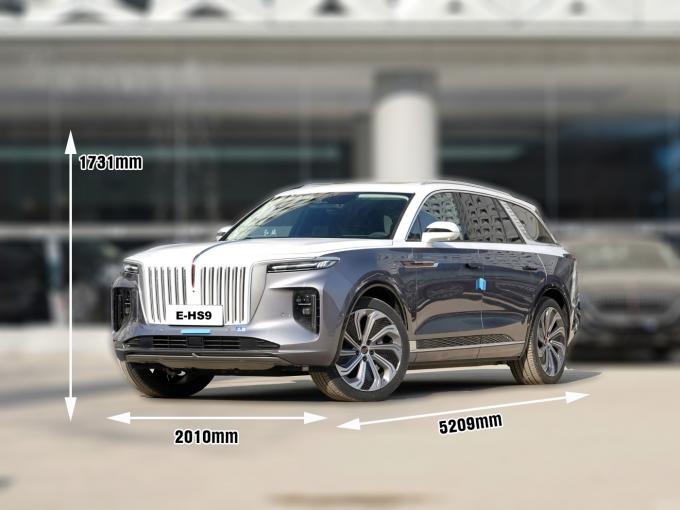 Em estoque Hongqi E-Hs9 Novo ou Usado Carro elétrico chinês Novo com motor 4WD 6 lugares 690km Hongqi E-Hs9 0