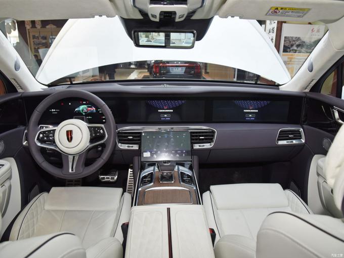 Em estoque Hongqi E-Hs9 Novo ou Usado Carro elétrico chinês Novo com motor 4WD 6 lugares 690km Hongqi E-Hs9 5